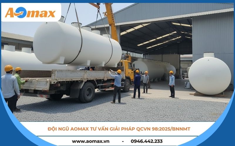 Đội ngũ AOmax tư vấn giải pháp QCVN 98:2025/BNNMT.