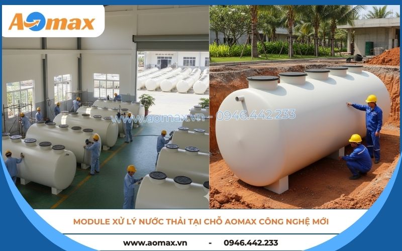 Hệ thống xử lý nước thải tại chỗ AOmax công nghệ mới