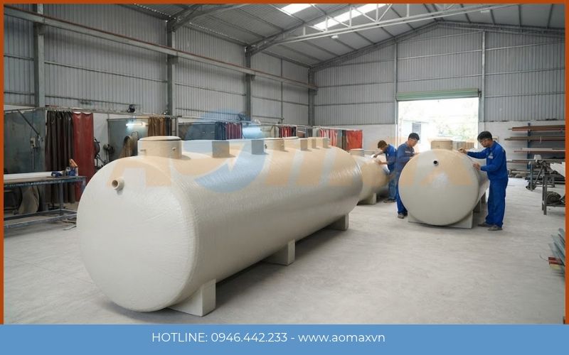 Xưởng chế tạo thiết bị cho quy trình xử lý nước thải công nghiệp