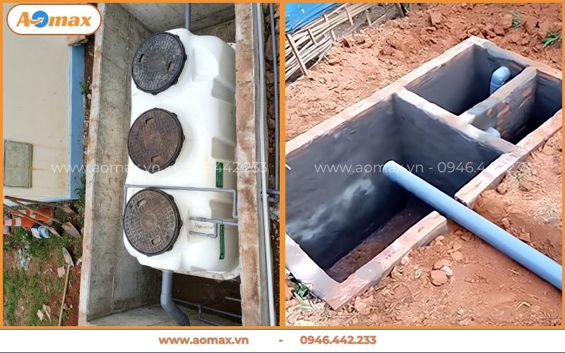 Khả năng chống nứt của bể tự hoại composite vs bê tông