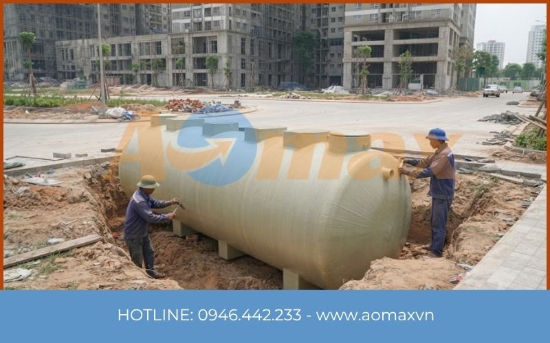 Thi công hệ thống xử lý nước thải sinh hoạt chung cư trọn gói uy tín