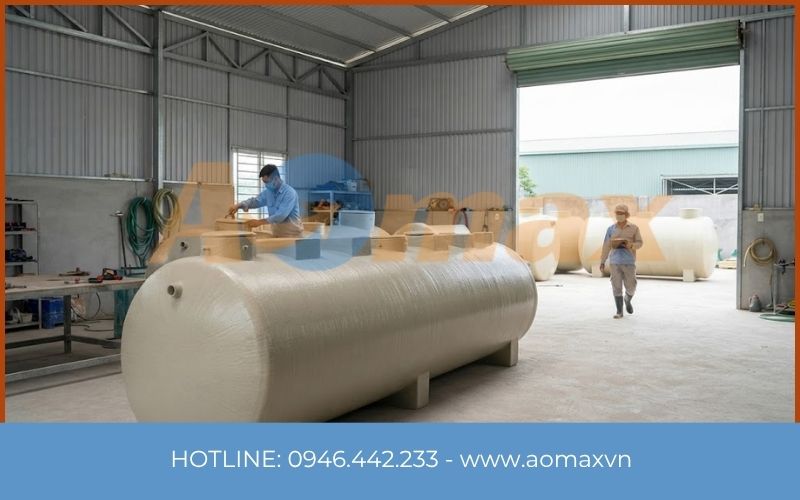Bồn Composite FRP hệ thống xử lý nước thải sinh hoạt chung cư