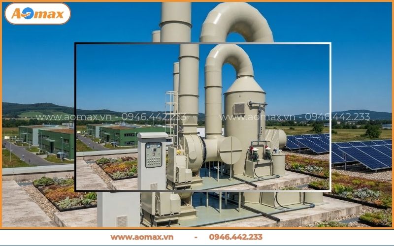 Cải tạo nâng cấp thiết kế hệ thống xử lý khí thải lò hơi cũ đạt chuẩn QCVN