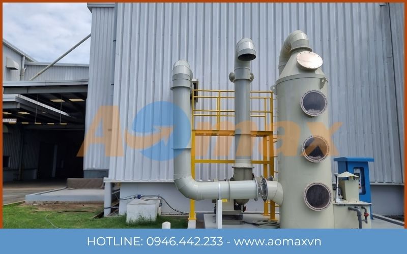 Hoàn thiện lắp đặt xử lý khí thải công nghiệp