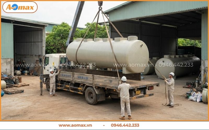 Hệ thống xử lý nước thải sinh hoạt Nghệ An tại TP Vinh