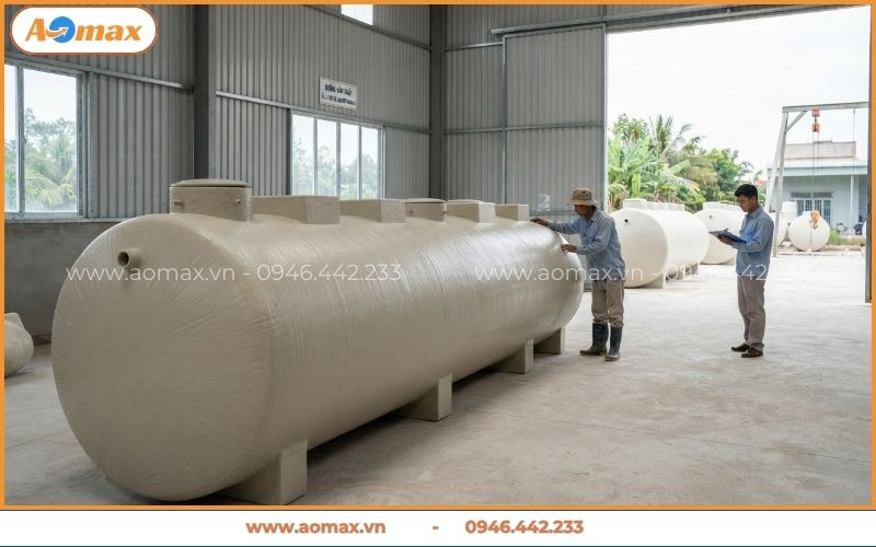 Module hợp khối đúc sẵn cho trạm xử lý nước thải Nghệ An