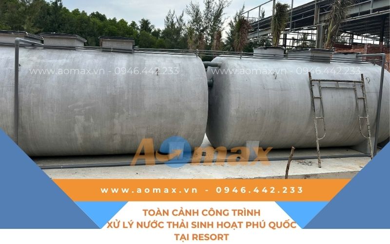 Tổng quan dự án xử lý nước thải sinh hoạt Phú Quốc 15m3