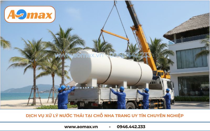 Dịch vụ xử lý nước thải tại chỗ Nha Trang uy tín chuyên nghiệp.