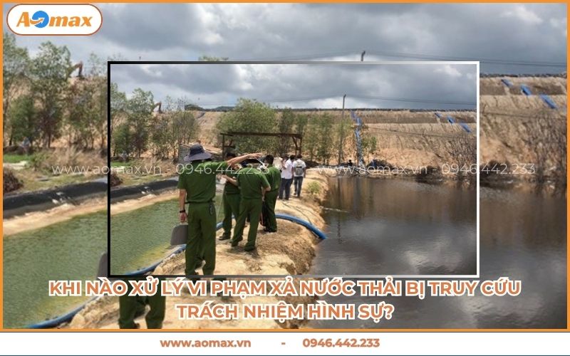 Thanh tra môi trường kiểm tra xử lý vi phạm xả nước thải